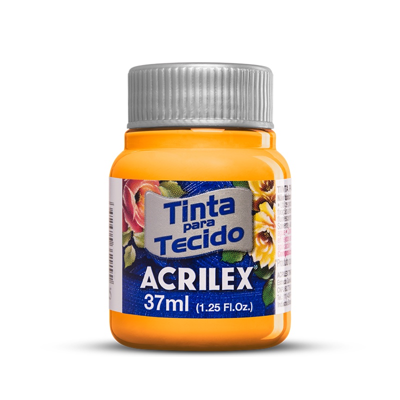 Tinta para Tecido 37ml Acrilex em Oferta na Shopee