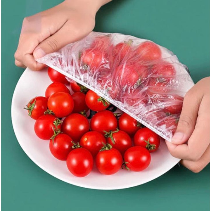 Saco Transparente Descartáveis Para Armazenamento De Alimentos 100 Sacos 4279