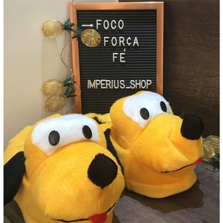 Pantufa Cachorro Amarelo Moda Tiktok 2023