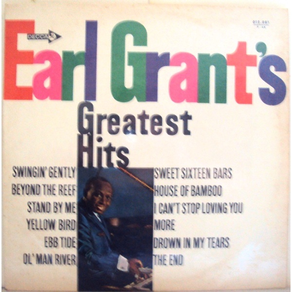 1372 Mvd- LP 1966- Earl Grant’s- Greatest Hits- Pop- Disco Vinil Original- Long Play