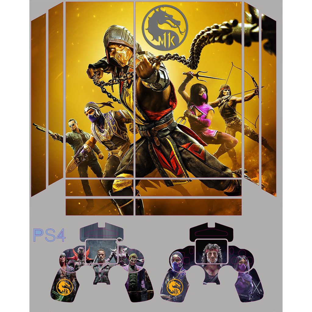 Skin Adesiva PS4 Fat - Mortal Kombat 11 Ultimate