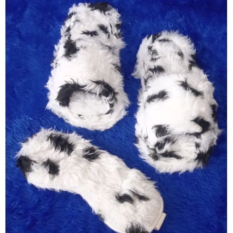 kit Pantulfas +tapa olho feminino adulto e infantil estampada