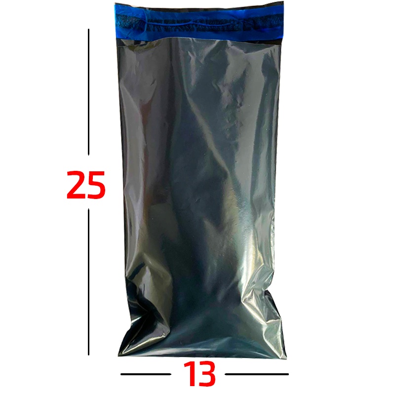 ⚠️PROMOÇÃO⚠️ 25 Envelope Plástico de Segurança 13x25 Eco Cinza Reciclado 13 x 25 🔥BARATO🔥