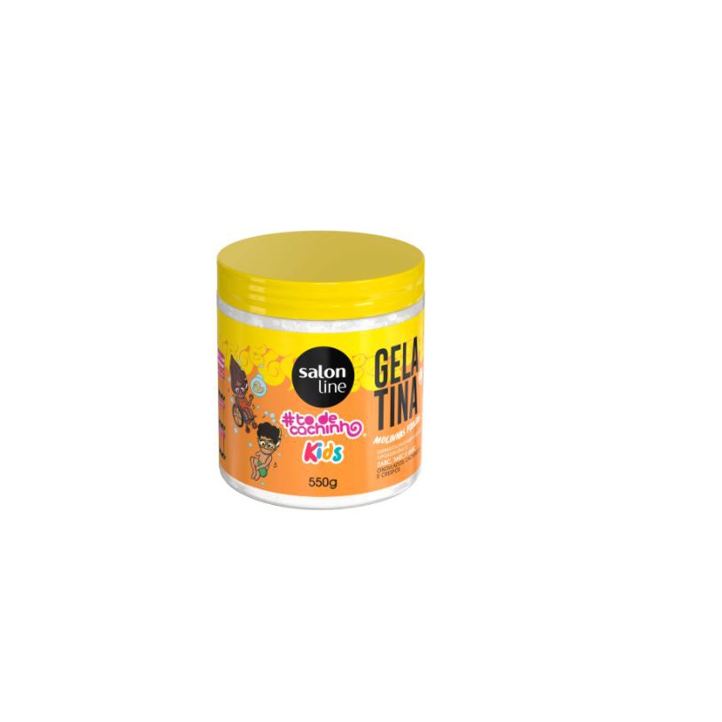 Salon Line Gelatina Todecacho Kids Molinhas Fixadas 550g Shopee Brasil