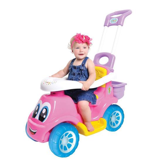 Carrinho De Passeio Infantil Quadriciclo 3 Em 1 Little Truck Menina ...