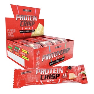 Protein Crisp Bar - Caixa com 12 Unidades - IntegralMédica