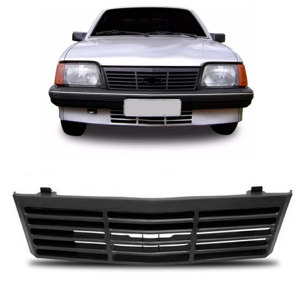 Grade Radiador Monza 1982 1983 1984 1985 1986 1987 Preta em Oferta na Shopee