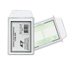 Kit Porta Documento Pvc Rg e Titulo 75x105mm Acp C/aba 50 Unidades em Oferta na Shopee