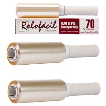 Rolopack - Filme de PVC transparente 70m