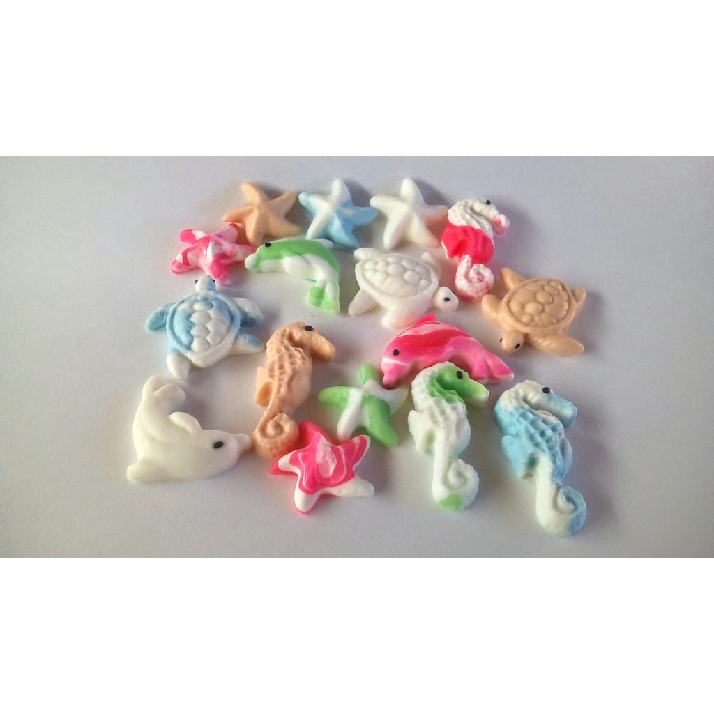21 Aplique para tic tac Laço/tiara/pulseira/estrelinhas-marinha/golfinho/tartaruga/cavalo marinho