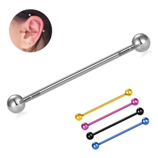 Piercing Titânio Industrial Transversal fecho Push Pin em Oferta na Shopee