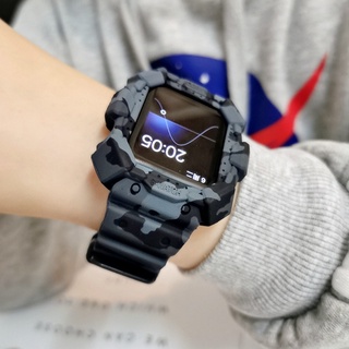 Pulseira Para Apple Watch Band Série 7 SE 6 2 3 4 5 45mm 41mm De Silicone Iwatch 5 4 38mm 40mm 42mm 44mm