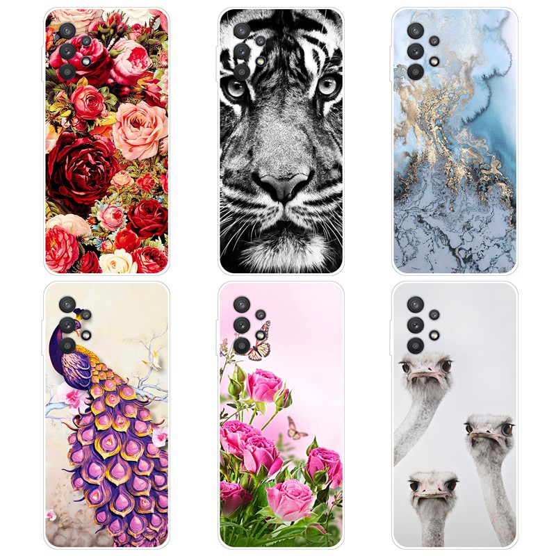 Samsung Galaxy A32 4G Printed Case Cartoon Back Cover For Samsung Galaxy A32 4G Soft Silicone TPU Case For Samsung Galaxy A32 4G