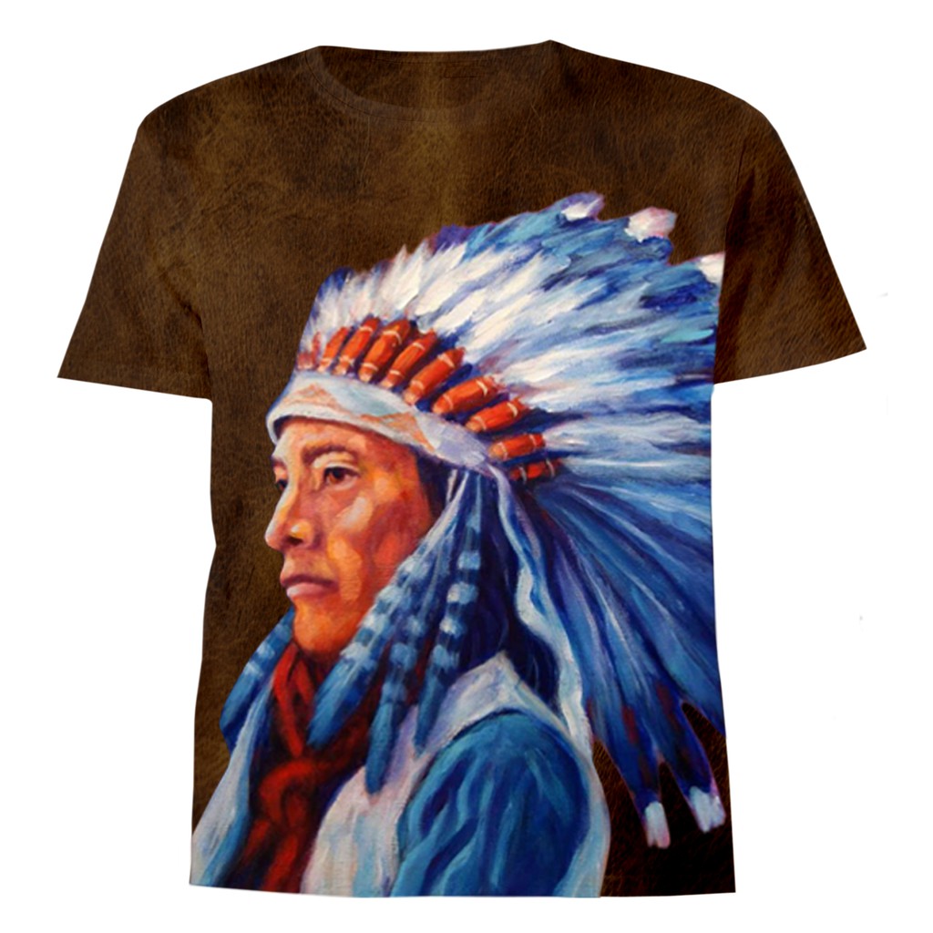 Camiseta Sublimada Candomblé Umbanda Caboclo Oxóssi - Cod.010