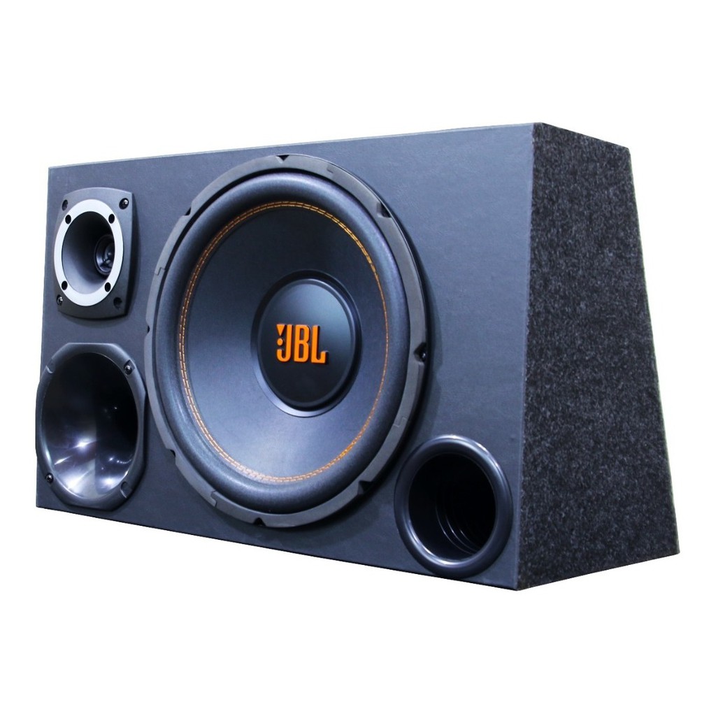 Caixa Trio Som Automotivo Completa Selada Subwoofer Jbl | Shopee Brasil