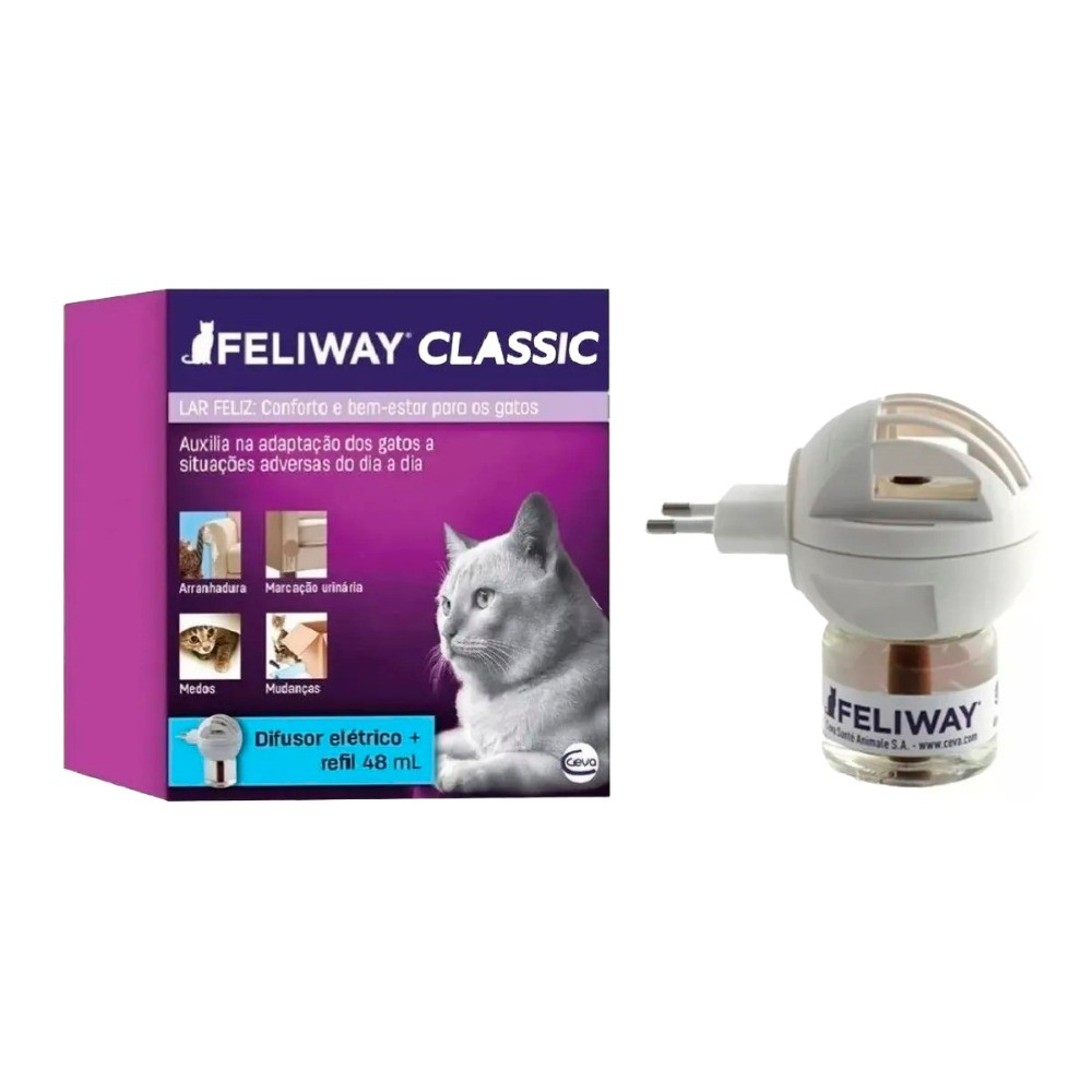 Feliway Friends Difusor + Refil Ambientador 48 mL - Ceva