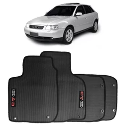 Jogo Tapete PVC Borracha AUDI A3 (04 Peças)