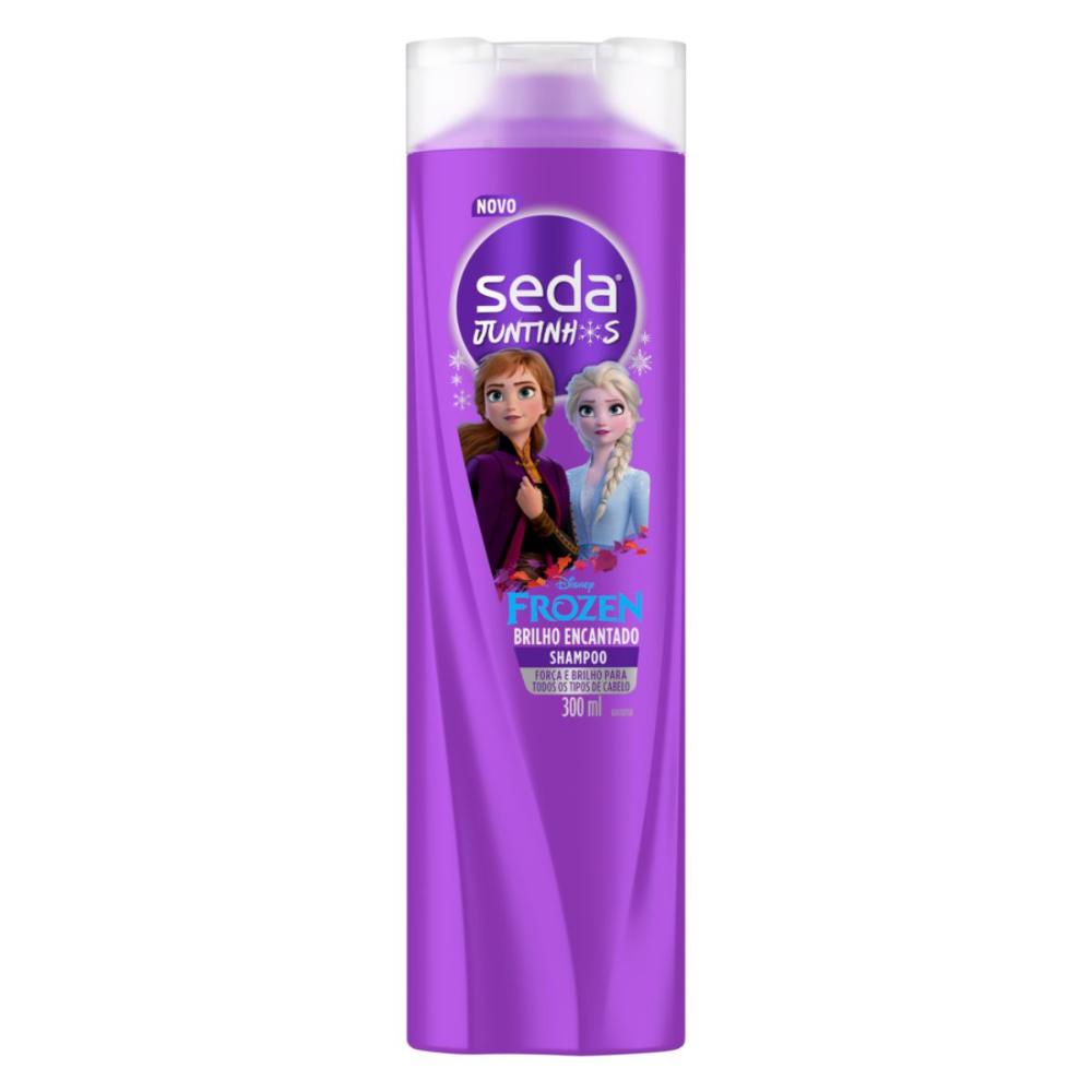 Shampoo Seda Infantil Frozen Juntinhos Brilho Encantado com 300ml — imagem 2 de 2