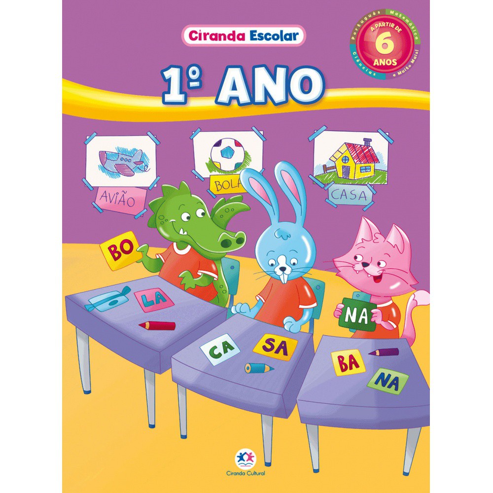 Livro - 1º ano - Ciranda Cultural em Oferta na Shopee