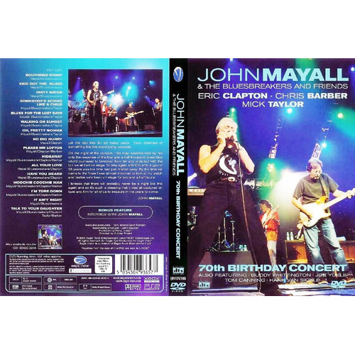 John Mayall & The Bluesbreakers And Friends- 70th Birthday C