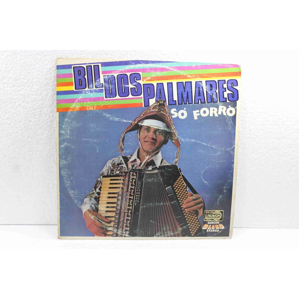 Lp Vinil - Bil Dos Palmares - Só Forró