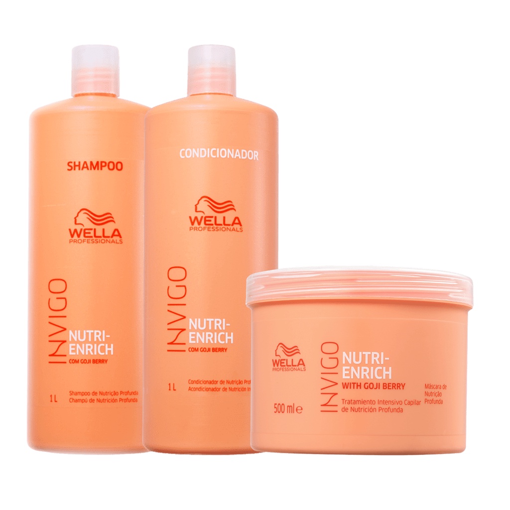 Kit Shampoo e Condicionador Nutri-Enrich 1L + Mascara em Oferta na Shopee