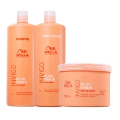 Kit Shampoo e Condicionador Nutri-Enrich 1L + Mascara 500ml