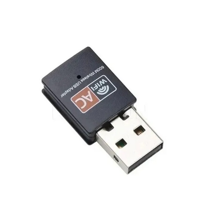 Adaptador Receptor Wireless Usb Wi-fi 2.4 E 5ghz Dual Band