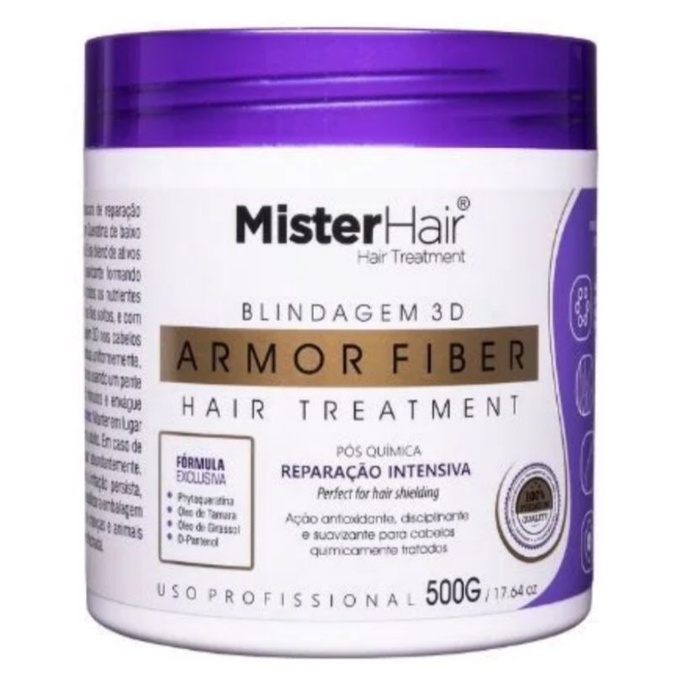 mascara tratamento mister hair (500gr) Shopee Brasil