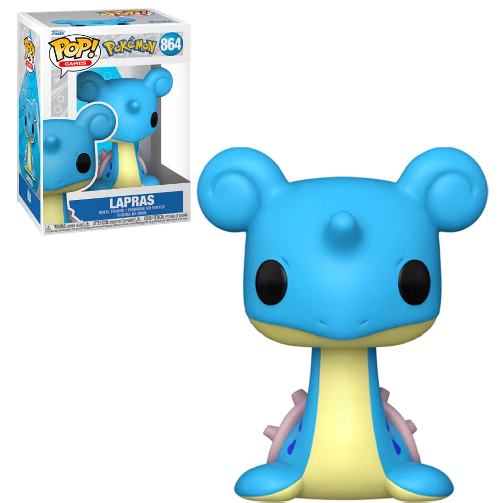 Funko Pop Pokemon - Lapras 864 Novo Original