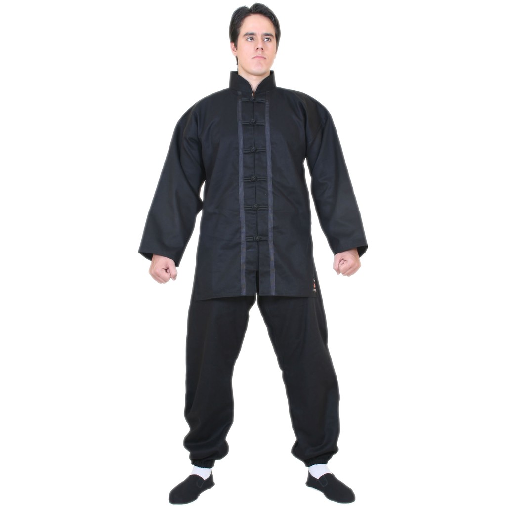Kimono de Kung Fu / Wushu em Tecido Brim Algodão Marca Kimonos