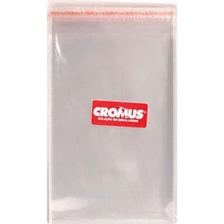 Saco Transparente Adesivado 7x12cm - 100 unidades - Cromus Embalagens - Rizzo