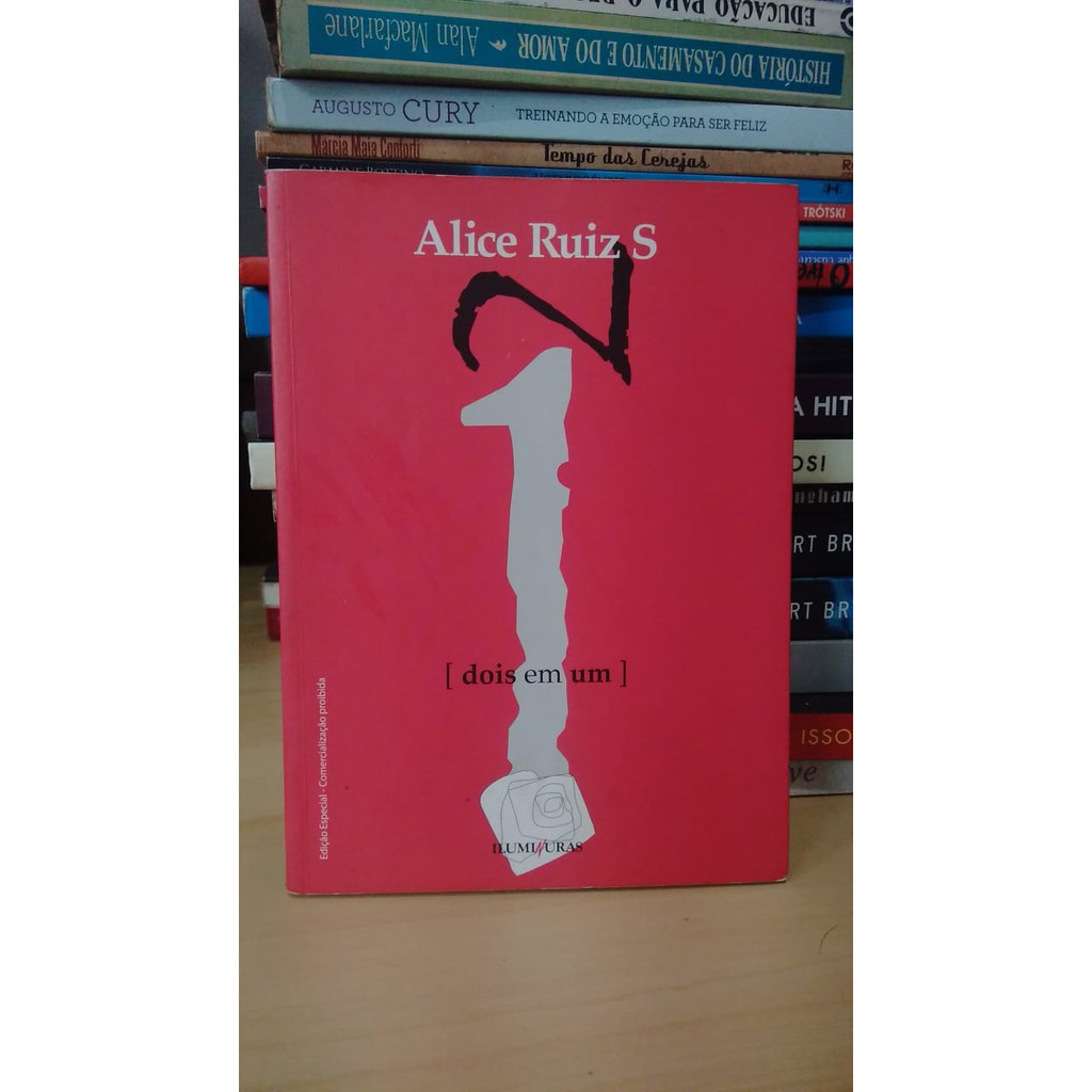 Livro - Dois em Um (Alice Ruiz S) | Shopee Brasil