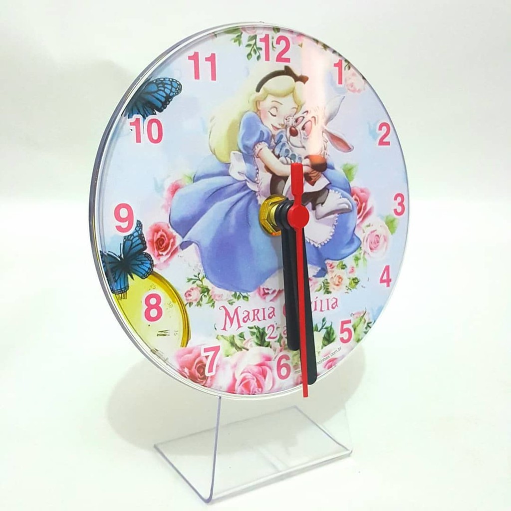 Relógios Alice no Pais das Maravilhas em Oferta na Shopee