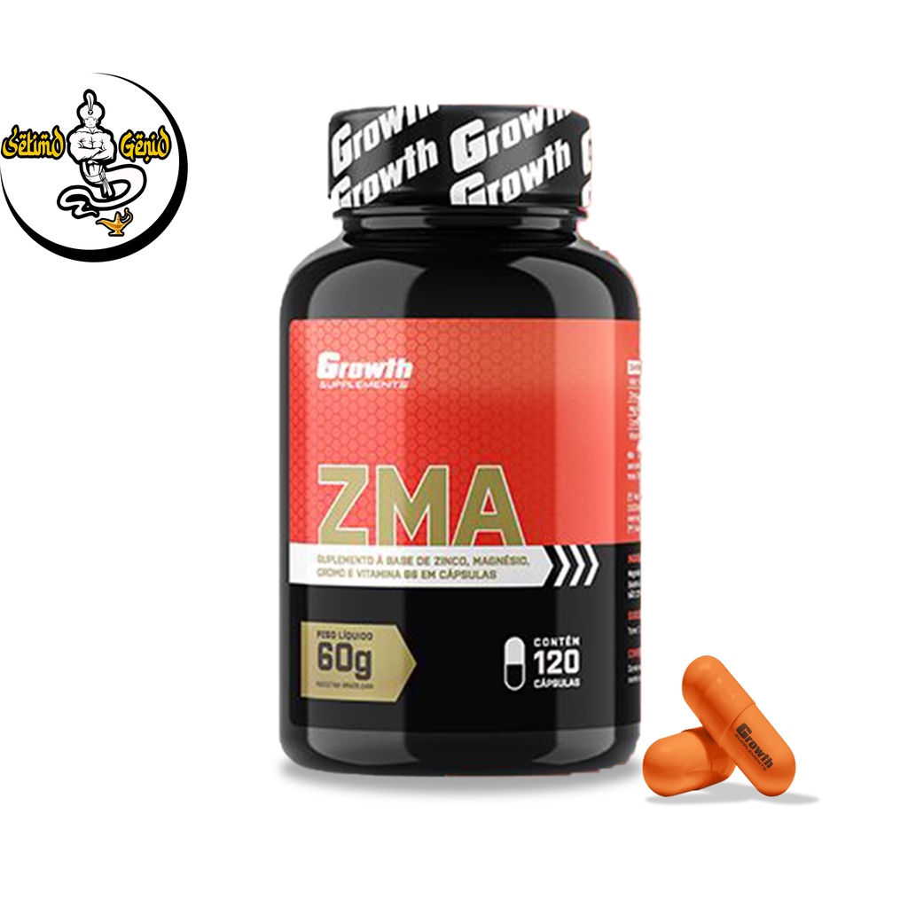 Zma 120 Caps  - Growth Supplements