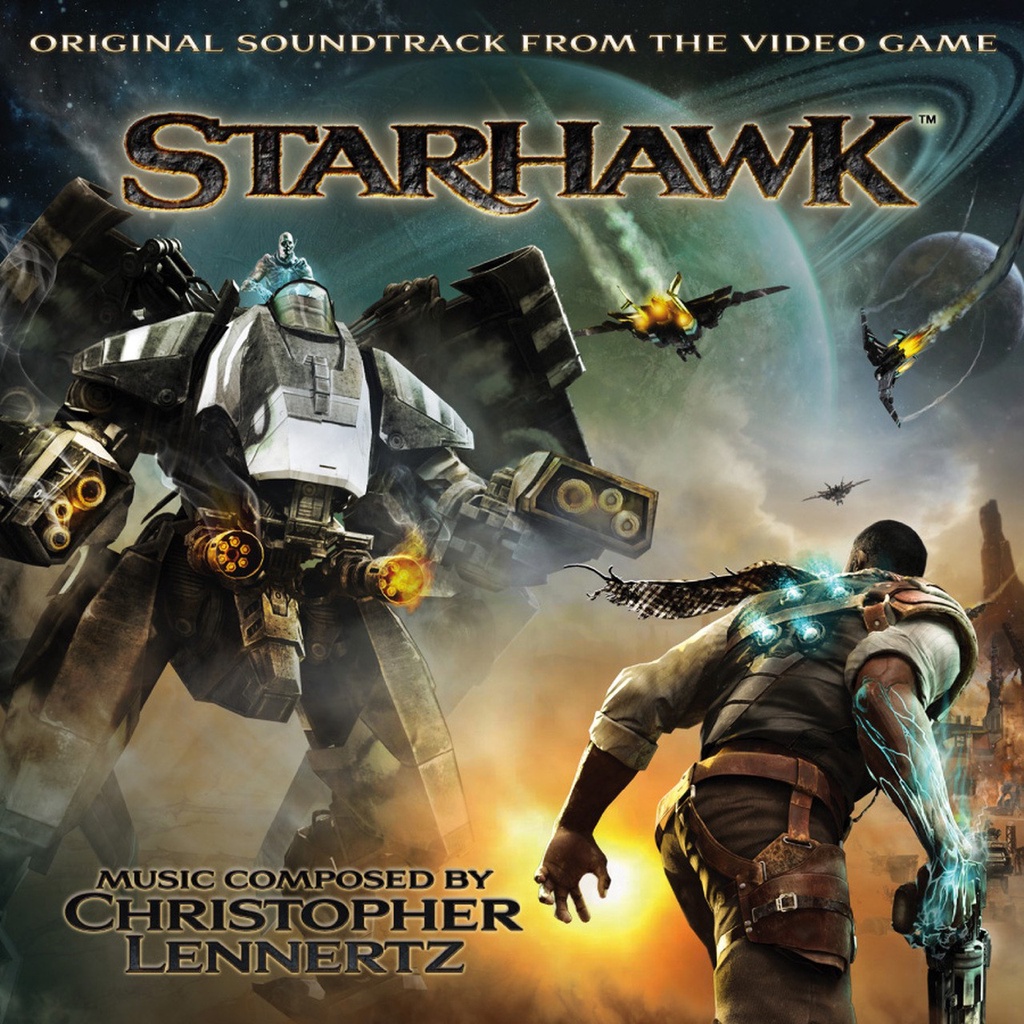 CD americano Starhawk ed. limitada Christopher Lennertz trilha sonora Playstation 3