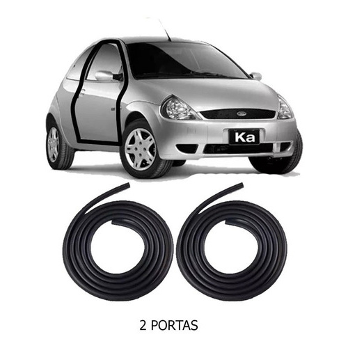 Kit Borrachas De Vedação Ford Ka - 2005 2006 2007 2008 2009 em Oferta na Shopee