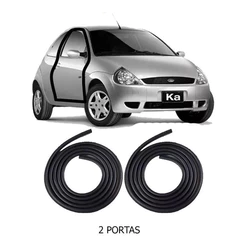 Kit Borrachas De Vedação Ford Ka - 2005 2006 2007 2008 2009