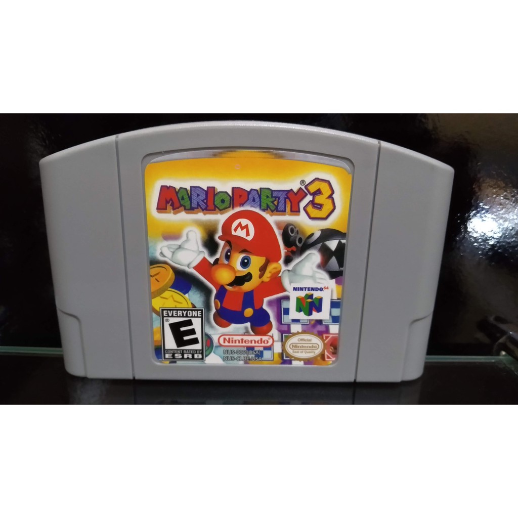 N64 - Nintendo 64 - Cartucho - Fita - Jogo Super Mario