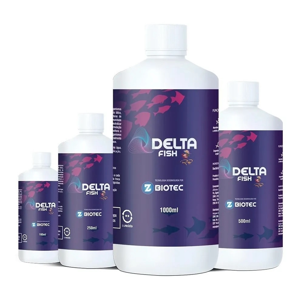 Acelerador biologico delta fish 250ml escorrega o pre o