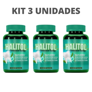 KIT 3 Halitol - Fim do Mau Hálito