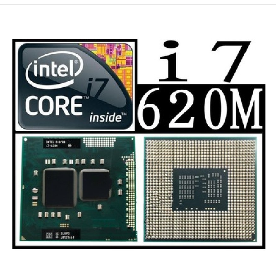 Intel I7 640M I7620M I5 580M I5 560M I5 540M I5 520M I5 480M I5 460M I5 450M I5 430M I3 390M notebook CPU Processo 5.0