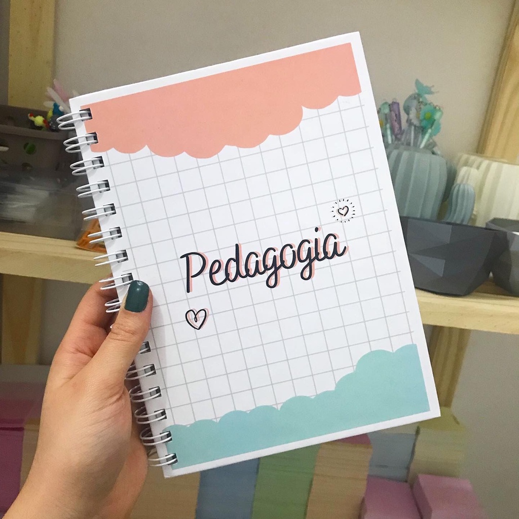 Caderno Profissão Pedagogia Shopee Brasil 9157