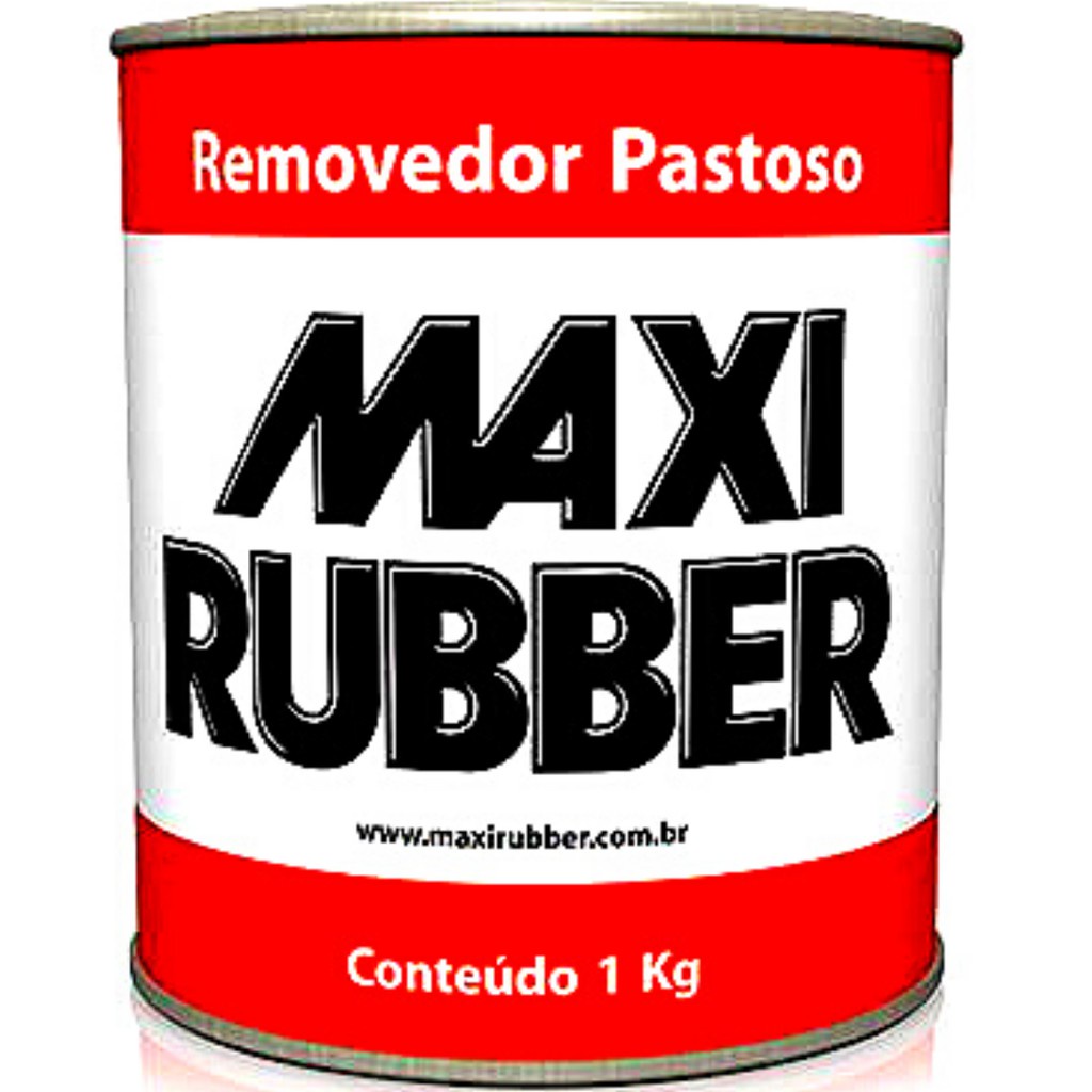 Removedor De Tinta Pastoso Maxi Rubber Kg Pasta Removedora Escorrega