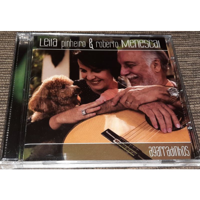 CD Leila Pinheiro e Roberto Menescal agarradinhos original lacrado C1660