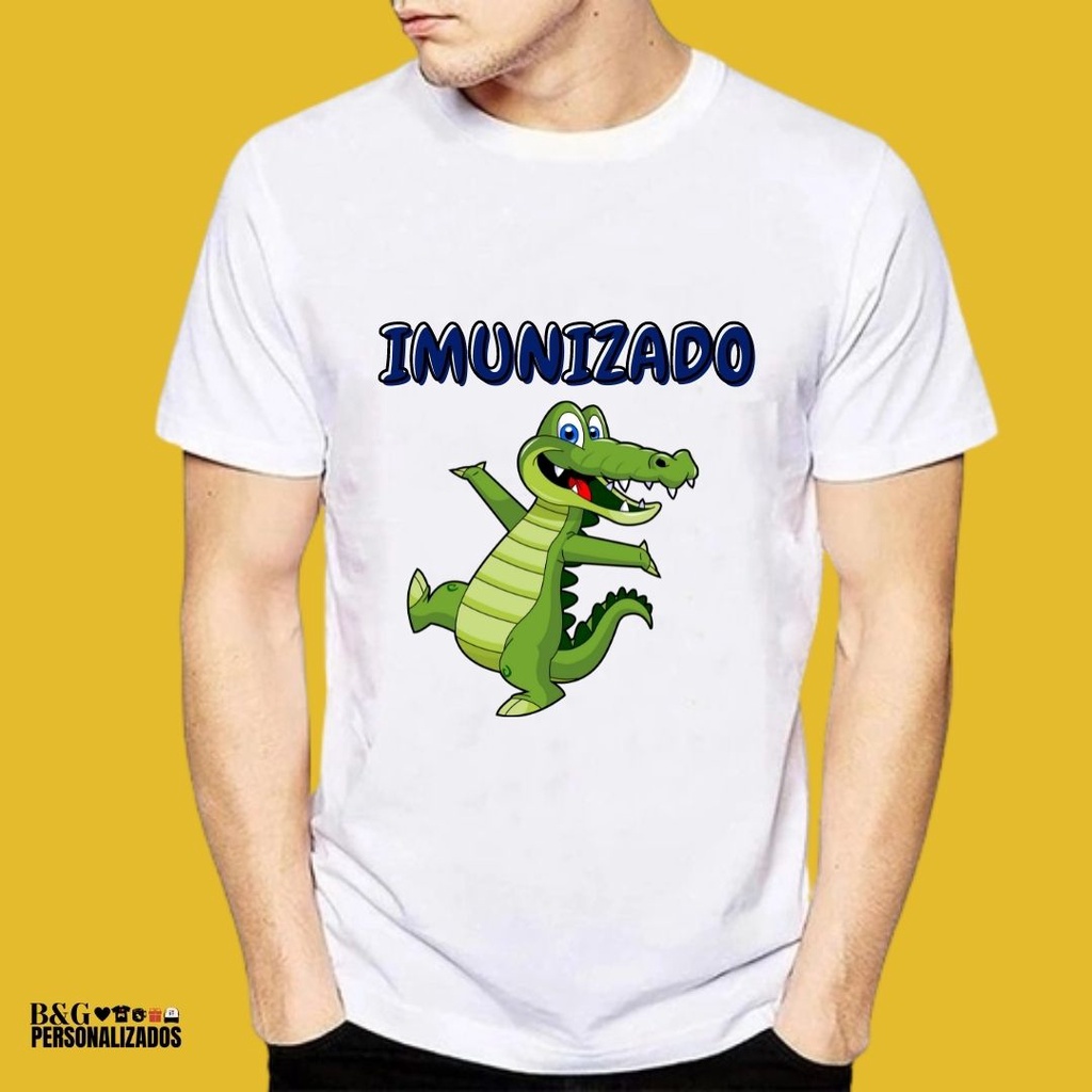 Camiseta t-shirt SUS Vacinado pelo SUS , Defenda o SUS Zé Gotinha - 100% poliéster