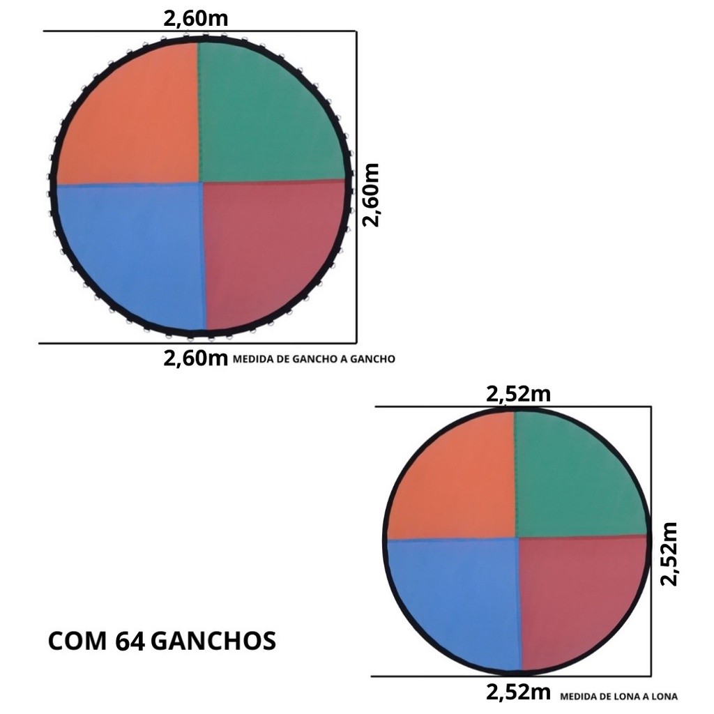 Lona Cama Elástica 3 05: Onde Comprar | BuscaProdutos