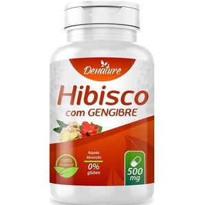 Hibisco Com Gengibre 500mg Denature