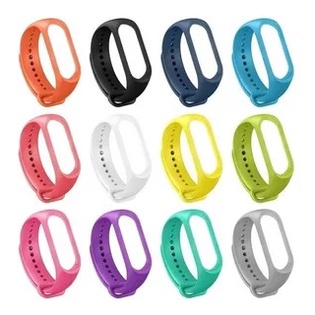 Pulseira Silicone Para Xiaomi Mi Band 3 4 5 6 7