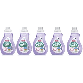 5 Lava Roupas de Bebes Vida Macia 500ml Dermatológico
